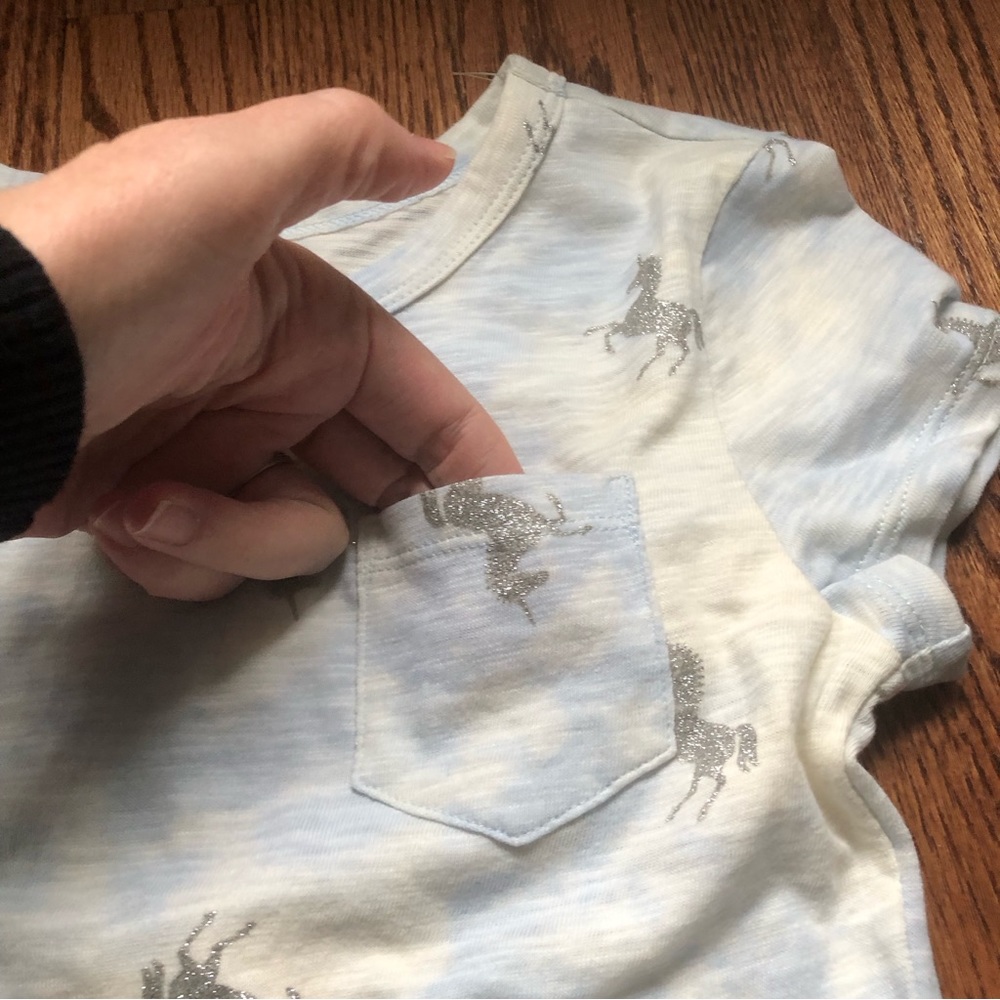 NWOT Gap Unicorn Dress 8-9 Years - Picture 4 of 6